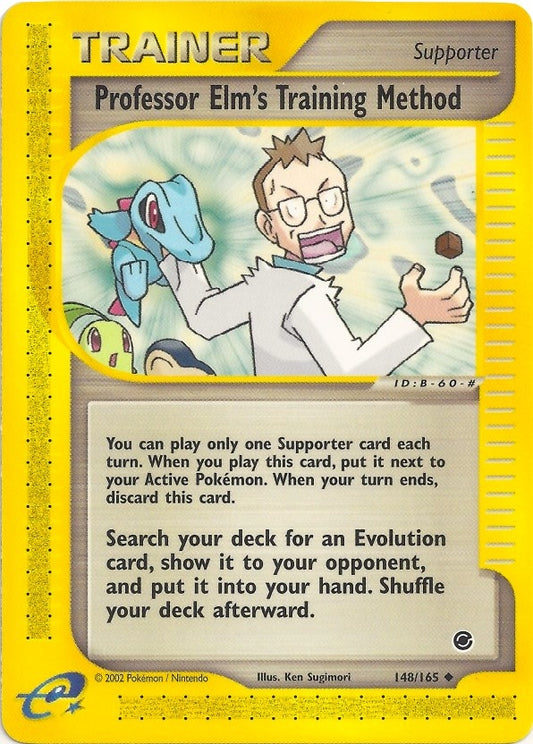 Image for Professor Elm's Training Method (148/165) (Expedition) - Pokemon