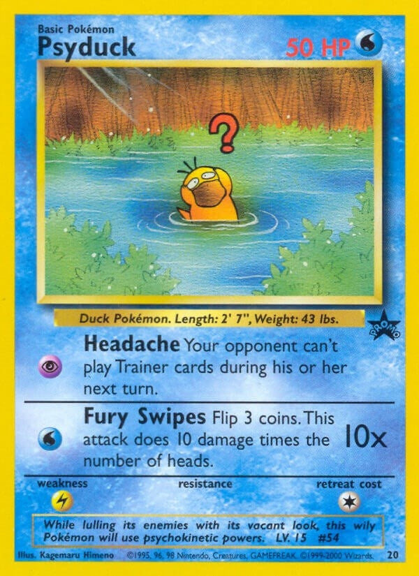 Image for Psyduck (20/53) (WoTC Promo) - Pokemon
