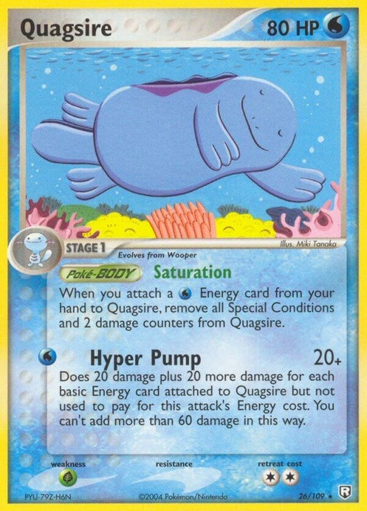 Image for Quagsire (26/109) (Team Rocket Returns) - Pokemon