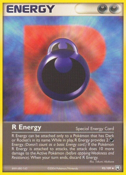 Image for R Energy (95/109) (Team Rocket Returns) - Pokemon