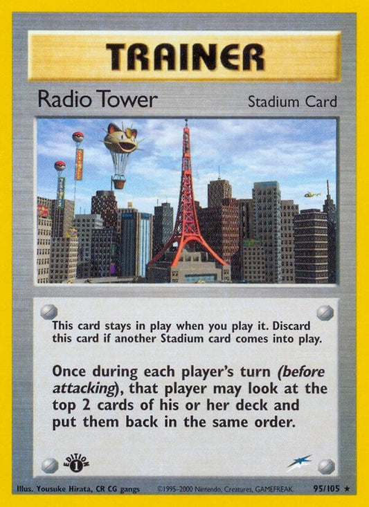 Image for Radio Tower (095/105) (Neo Destiny) - Pokemon