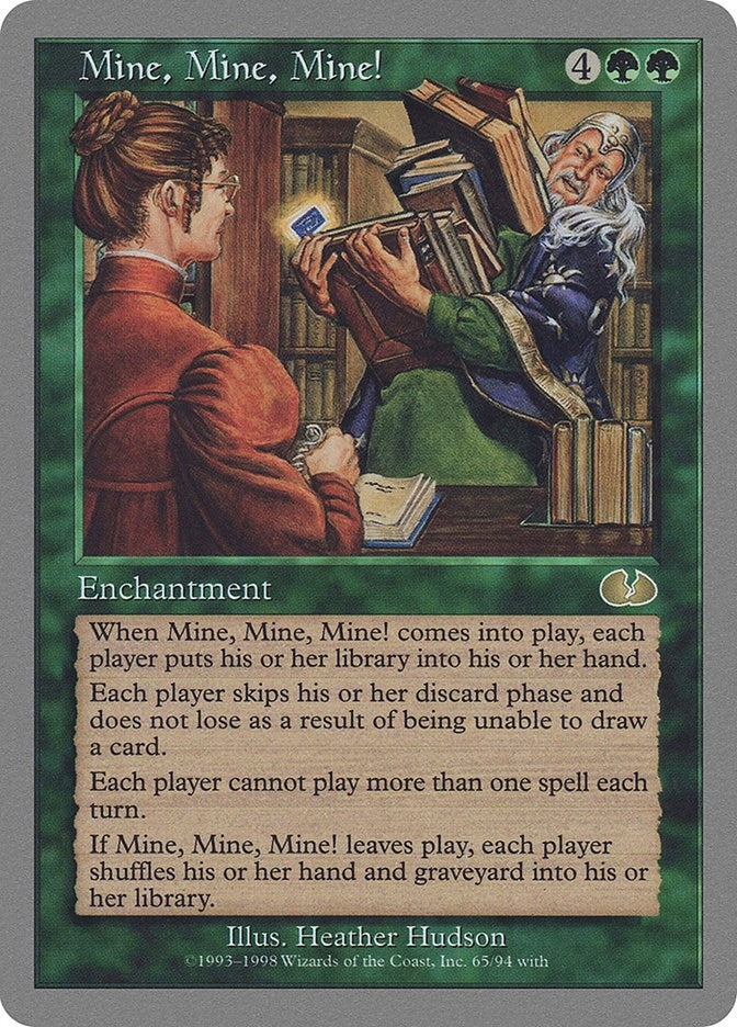 Image for Mine, Mine, Mine! (65) (Unglued) - Magic: The Gathering