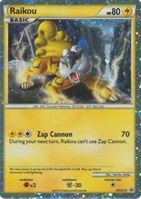 Image for Raikou - HGSS19 (HGSS19) (HGSS Promos) - Pokemon