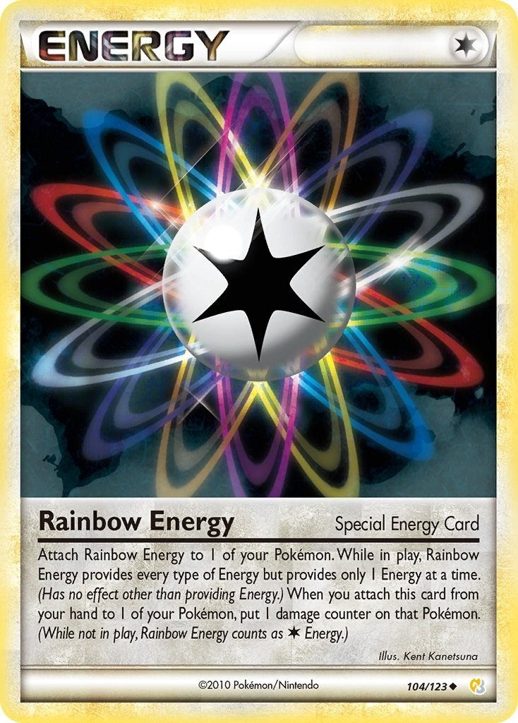 Image for Rainbow Energy (104/123) (HeartGold SoulSilver) - Pokemon