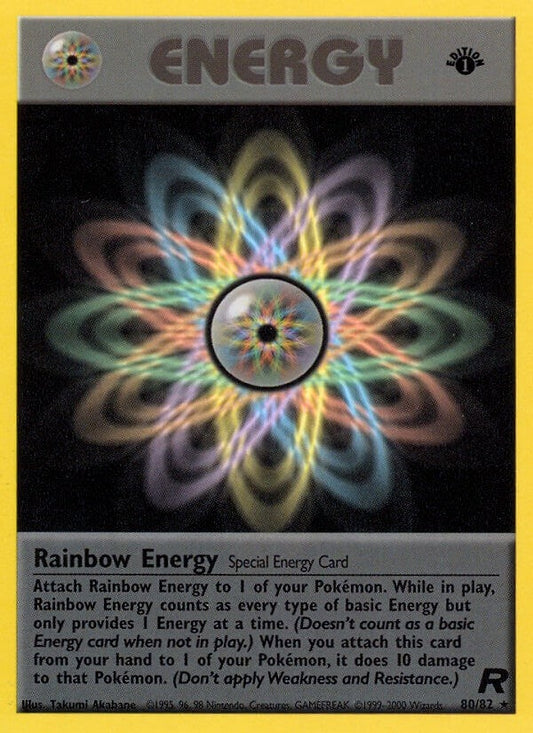 Image for Rainbow Energy (80) (80/82) (Team Rocket) - Pokemon