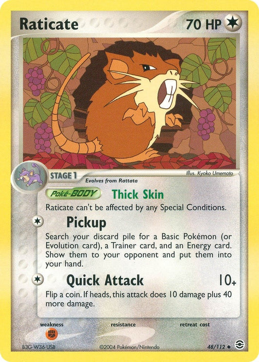 Image for Raticate (48/112) (FireRed & LeafGreen) - Pokemon