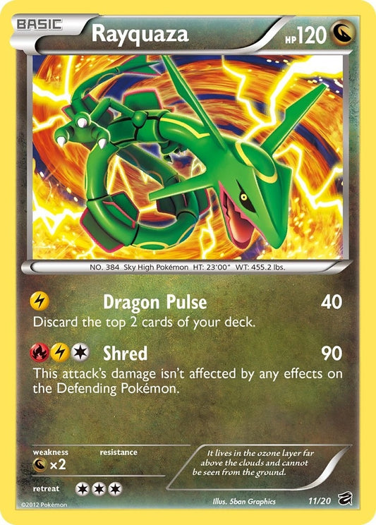 Image for Rayquaza (11/20) (Dragon Vault) - Pokemon