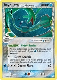 Image for Rayquaza - 016/110 (Delta Species) (16/110) (Holon Phantoms) - Pokemon