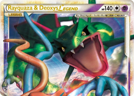 Image for Rayquaza & Deoxys Legend (Top) (89/90) (Undaunted) - Pokemon