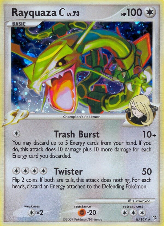 Image for Rayquaza C (8) (Supreme Victors) - Pokemon