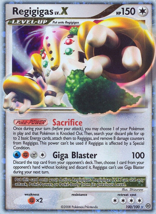 Image for Regigigas LV.X (100/100) (Stormfront) - Pokemon