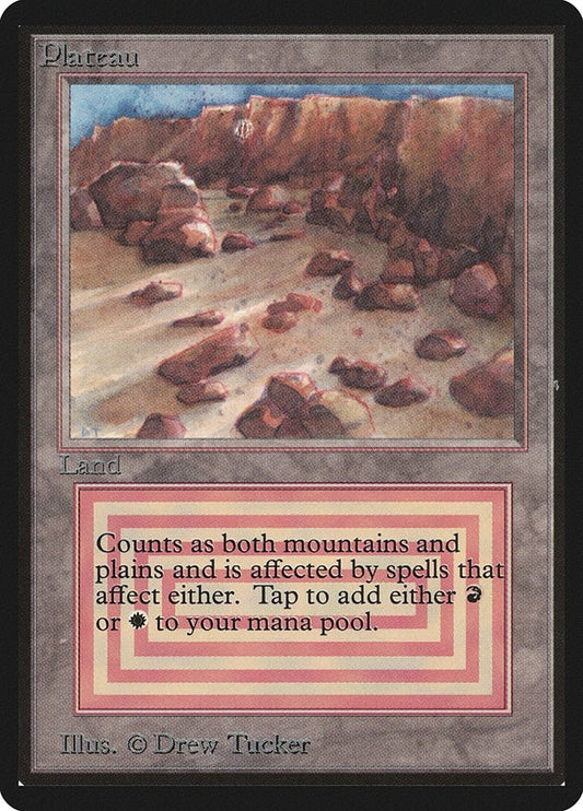 Image for Plateau (Beta Edition) - Magic: The Gathering