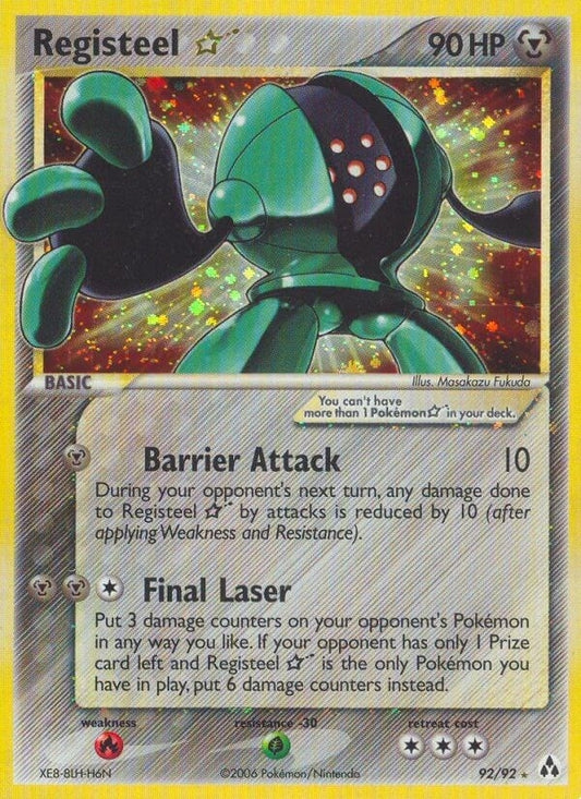 Image for Registeel Star (92/92) (Legend Maker) - Pokemon
