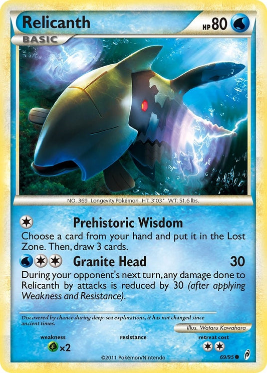 Image for Relicanth (69/95) (Call of Legends) - Pokemon