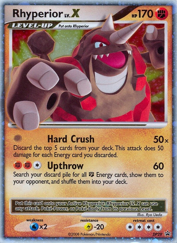 Image for Rhyperior LV.X - DP29 (DP29) (Diamond and Pearl Promos) - Pokemon