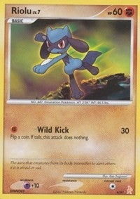 Image for Riolu (6/12) (DP Trainer Kit: Manaphy & Lucario) - Pokemon