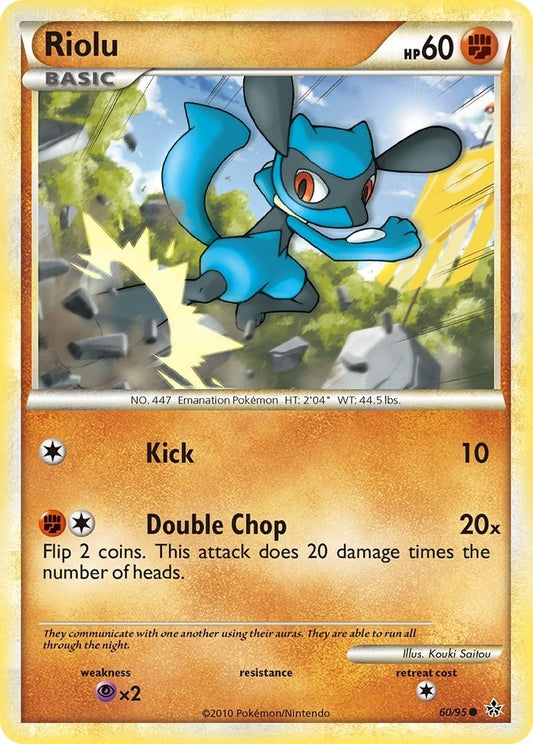 Image for Riolu (60/95) (Unleashed) - Pokemon