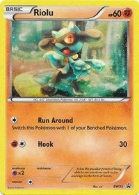 Image for Riolu - BW33 (Cosmos Holo) (BW33) (Black and White Promos) - Pokemon
