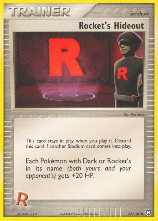 Image for Rocket's Hideout (87/109) (Team Rocket Returns) - Pokemon