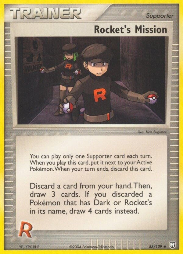 Image for Rocket's Mission (88/109) (Team Rocket Returns) - Pokemon