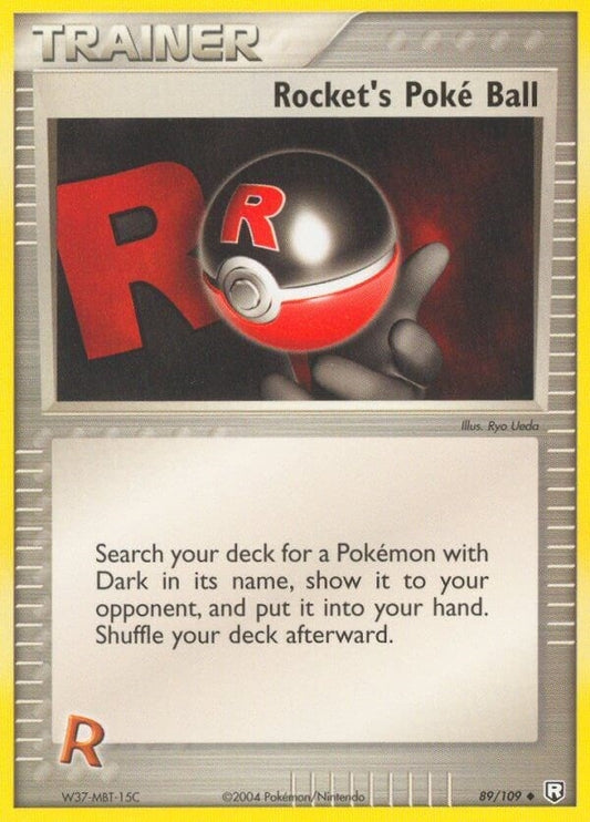 Image for Rocket's Poke Ball (89/109) (Team Rocket Returns) - Pokemon