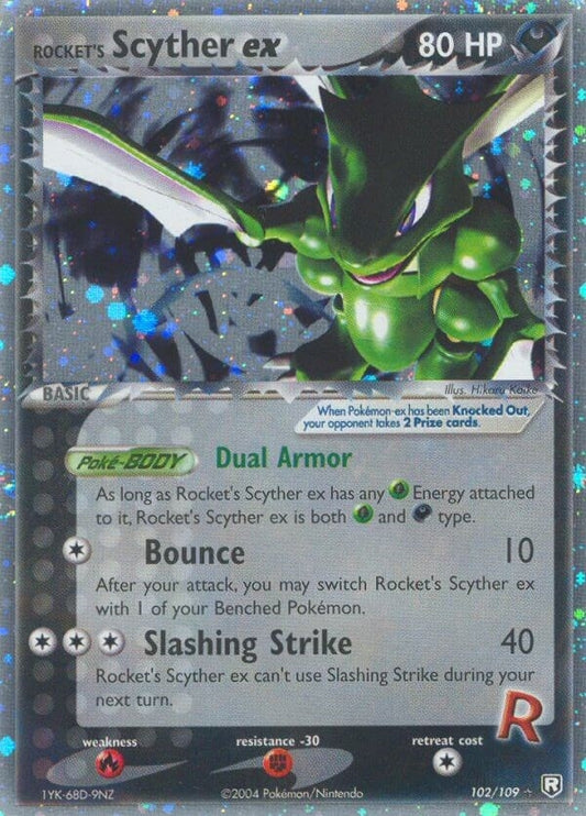 Image for Rocket's Scyther ex (102/109) (Team Rocket Returns) - Pokemon