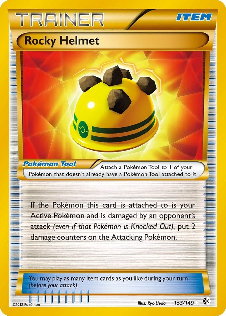 Image for Rocky Helmet (Secret) (153/149) (Boundaries Crossed) - Pokemon