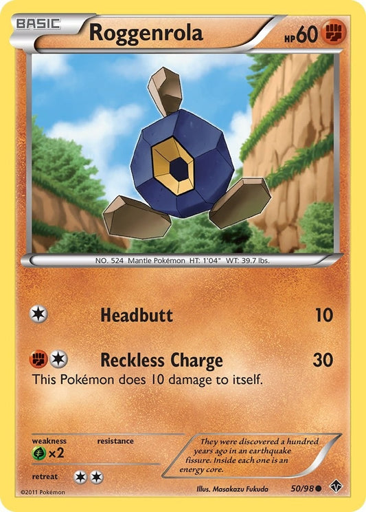 Image for Roggenrola (50) (50/98) (Emerging Powers) - Pokemon