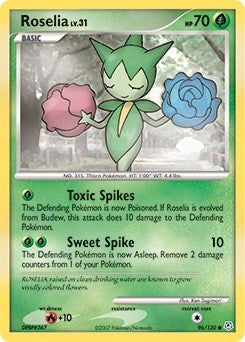 Image for Roselia (96/130) (Diamond and Pearl) - Pokemon