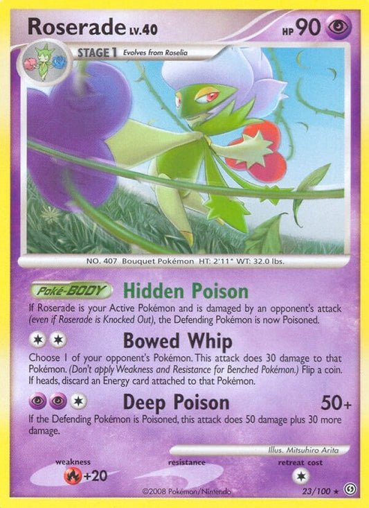 Image for Roserade (23/100) (Stormfront) - Pokemon