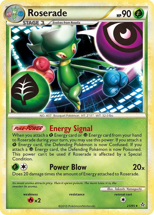 Image for Roserade (23/95) (Unleashed) - Pokemon