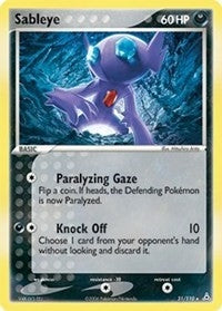 Image for Sableye (31/110) (Holon Phantoms) - Pokemon