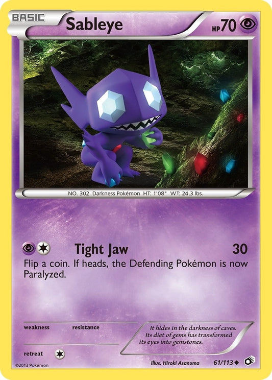 Image for Sableye (61/113) (Legendary Treasures) - Pokemon