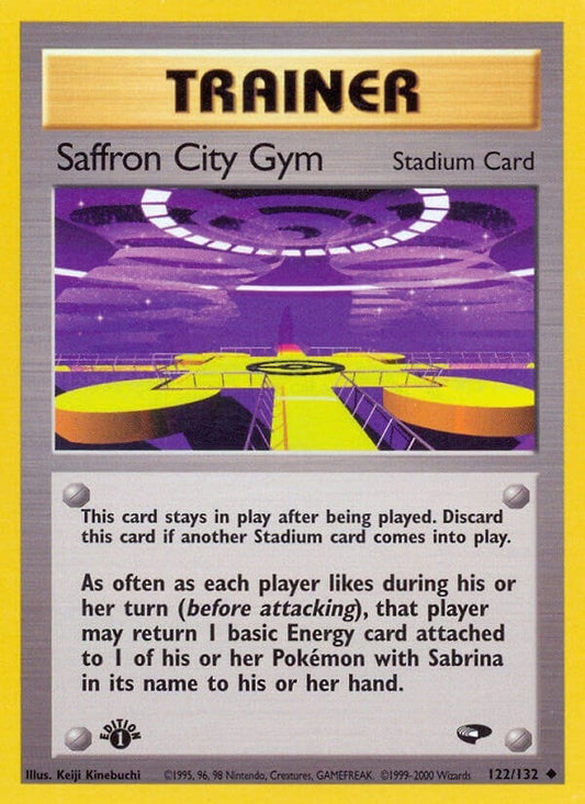 Image for Saffron City Gym (122/132) (Gym Challenge) - Pokemon