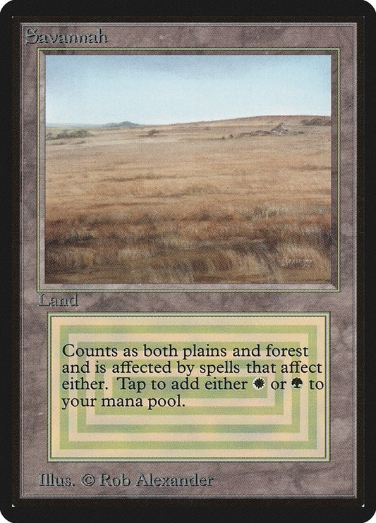 Image for Savannah (Beta Edition) - Magic: The Gathering