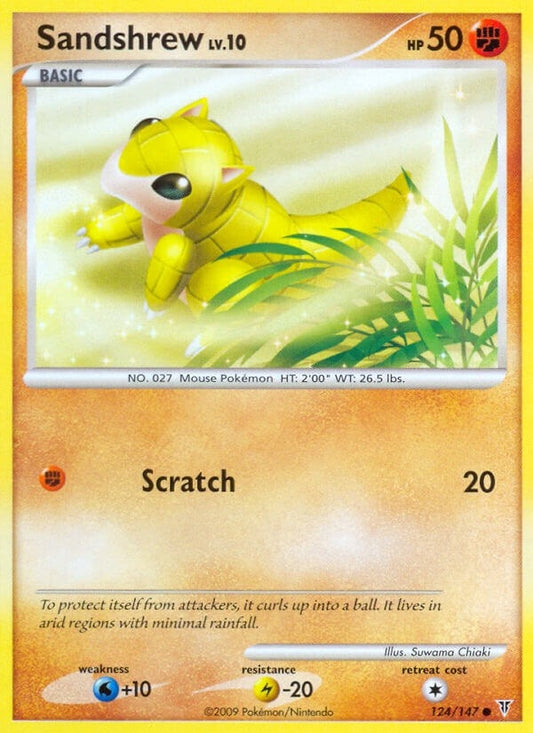 Image for Sandshrew (124) (Supreme Victors) - Pokemon
