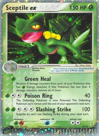 Image for Sceptile ex (93/95) (Team Magma vs Team Aqua) - Pokemon