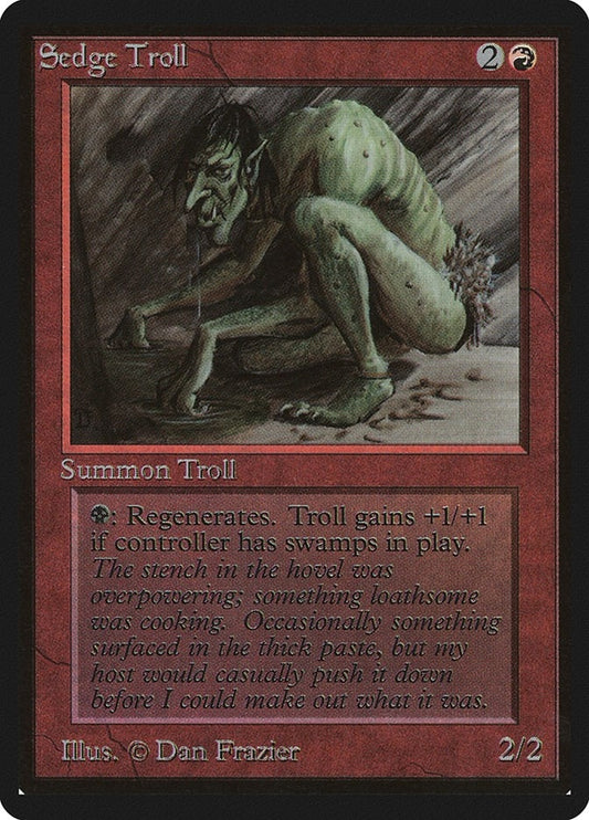 Image for Sedge Troll (Beta Edition) - Magic: The Gathering