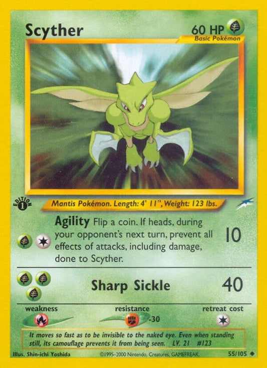 Image for Scyther (055/105) (Neo Destiny) - Pokemon