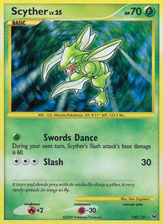 Image for Scyther (130/127) (Platinum) - Pokemon