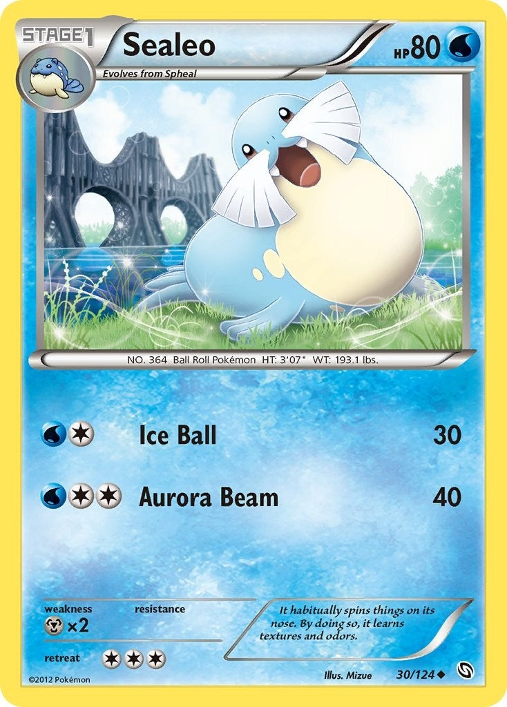 Image for Sealeo (30/124) (Dragons Exalted) - Pokemon