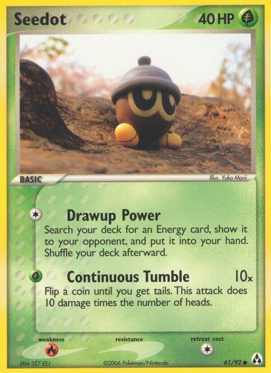 Image for Seedot (61/92) (Legend Maker) - Pokemon
