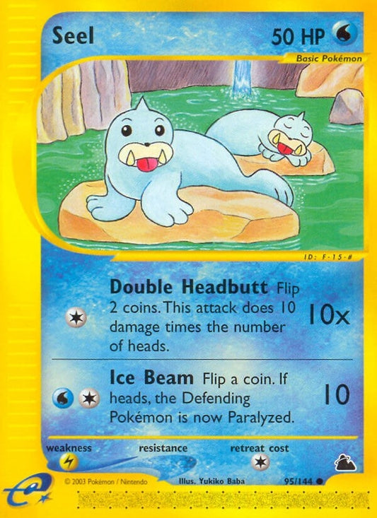 Image for Seel (95) (095/144) (Skyridge) - Pokemon