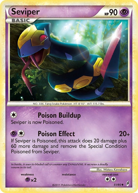 Image for Seviper (51/95) (Call of Legends) - Pokemon