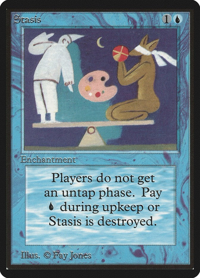 Image for Stasis (Beta Edition) - Magic: The Gathering