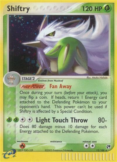 Image for Shiftry (12/100) (Sandstorm) - Pokemon