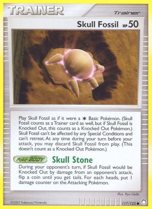 Image for Skull Fossil (117/123) (Mysterious Treasures) - Pokemon