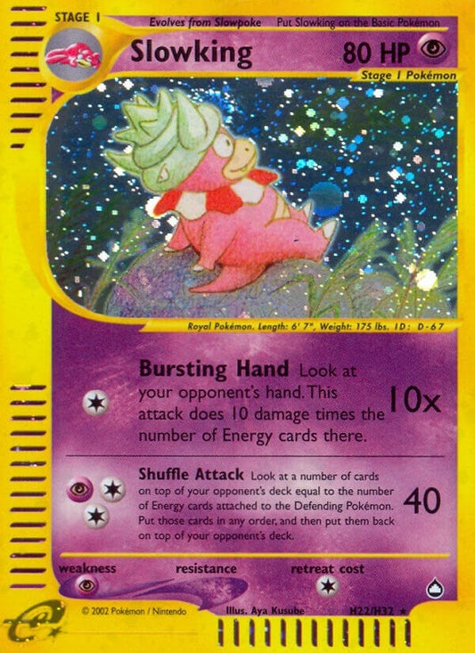 Image for Slowking (H22) (H22/H32) (Aquapolis) - Pokemon