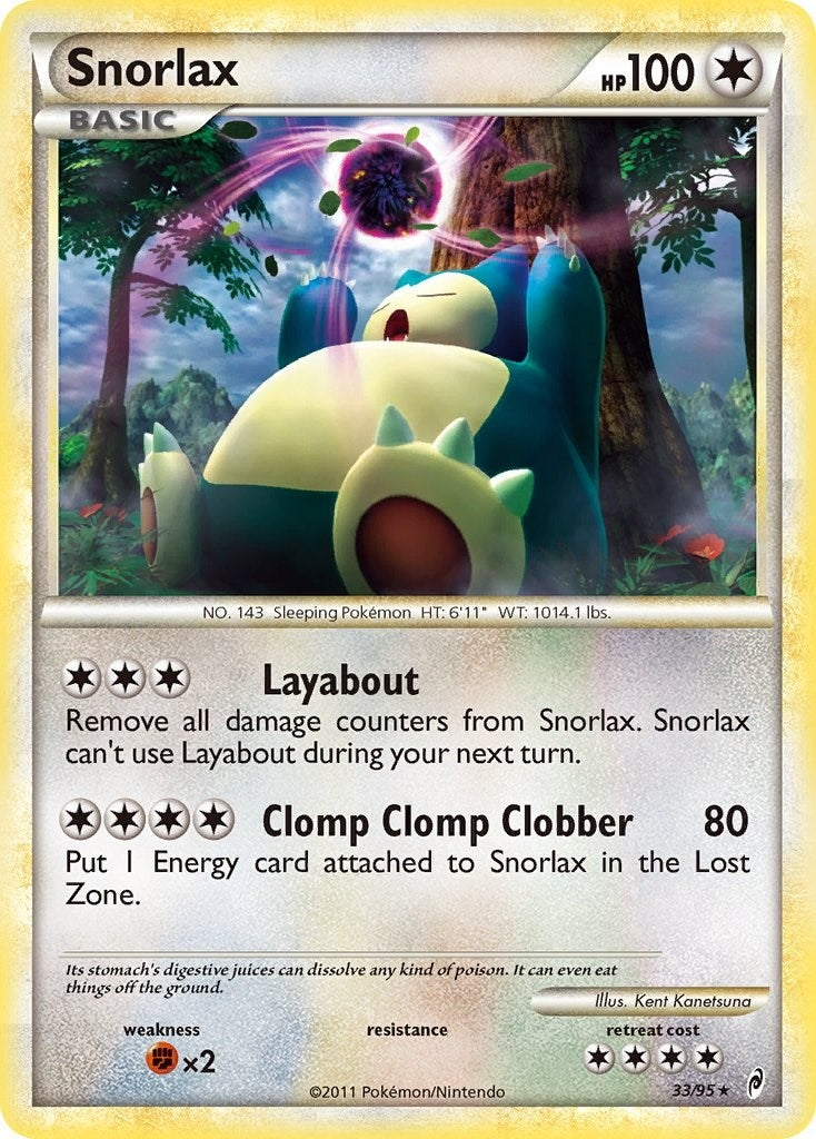 Image for Snorlax (33/95) (Call of Legends) - Pokemon