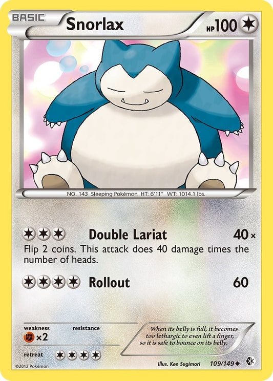 Image for Snorlax (109/149) (Boundaries Crossed) - Pokemon